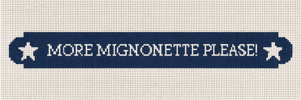 More Mignonette Please Needlepoint Canvas