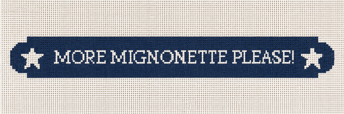 More Mignonette Please Needlepoint Canvas