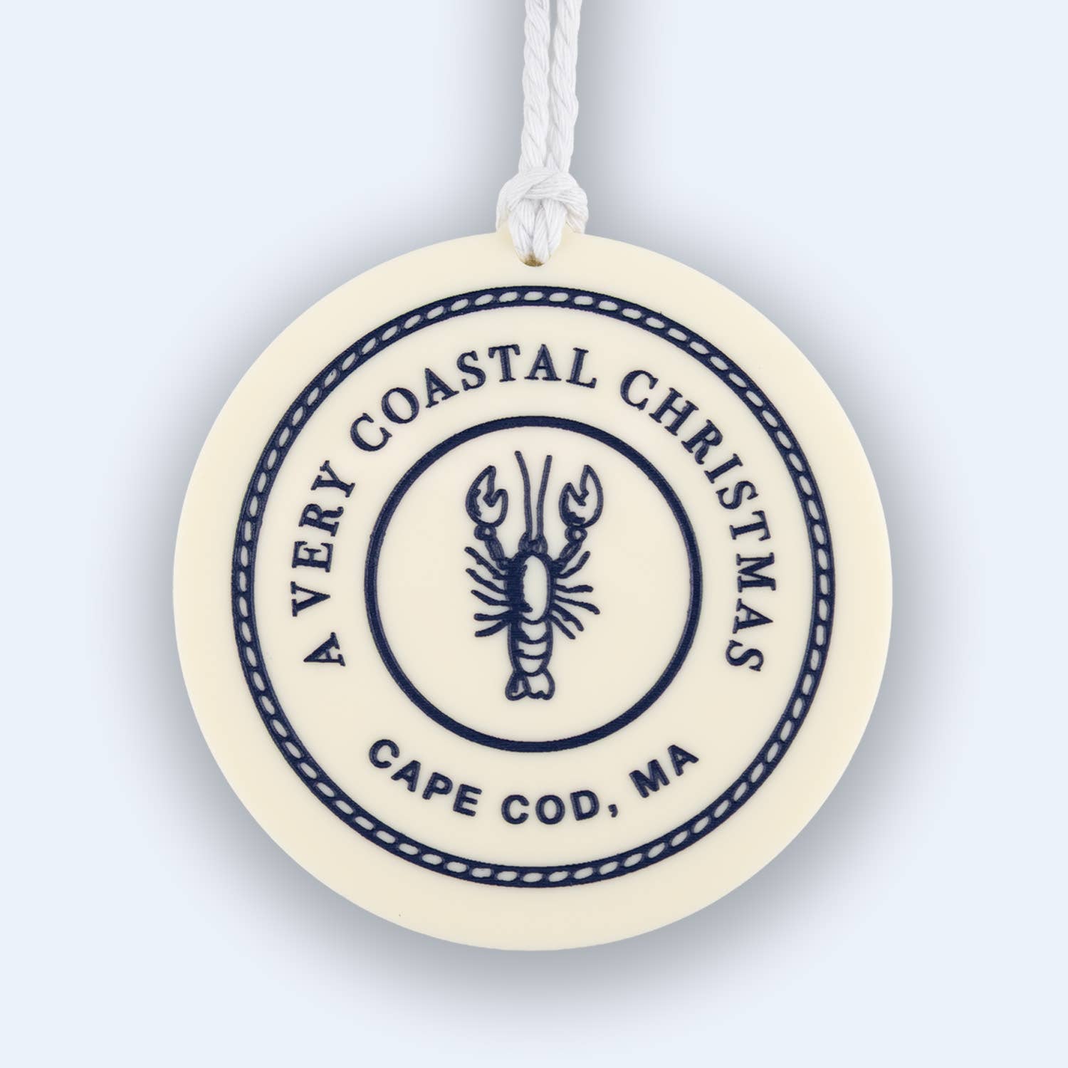 Topsail Island, NC Coastal Christmas Ornament