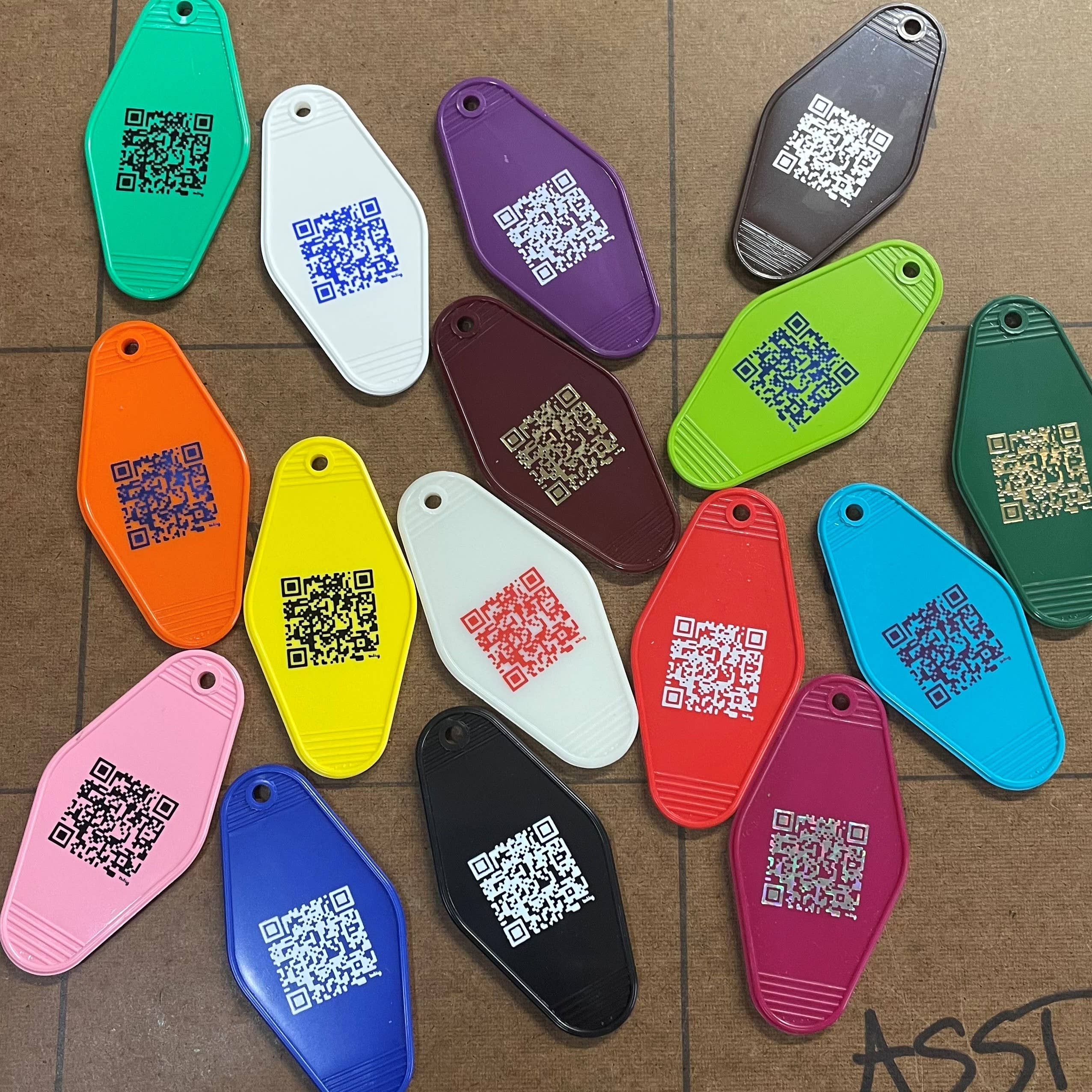 Topsail Island Motel Keychain