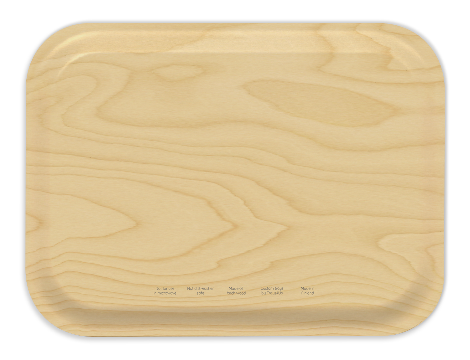 Custom Surf City Toile Serving Tray