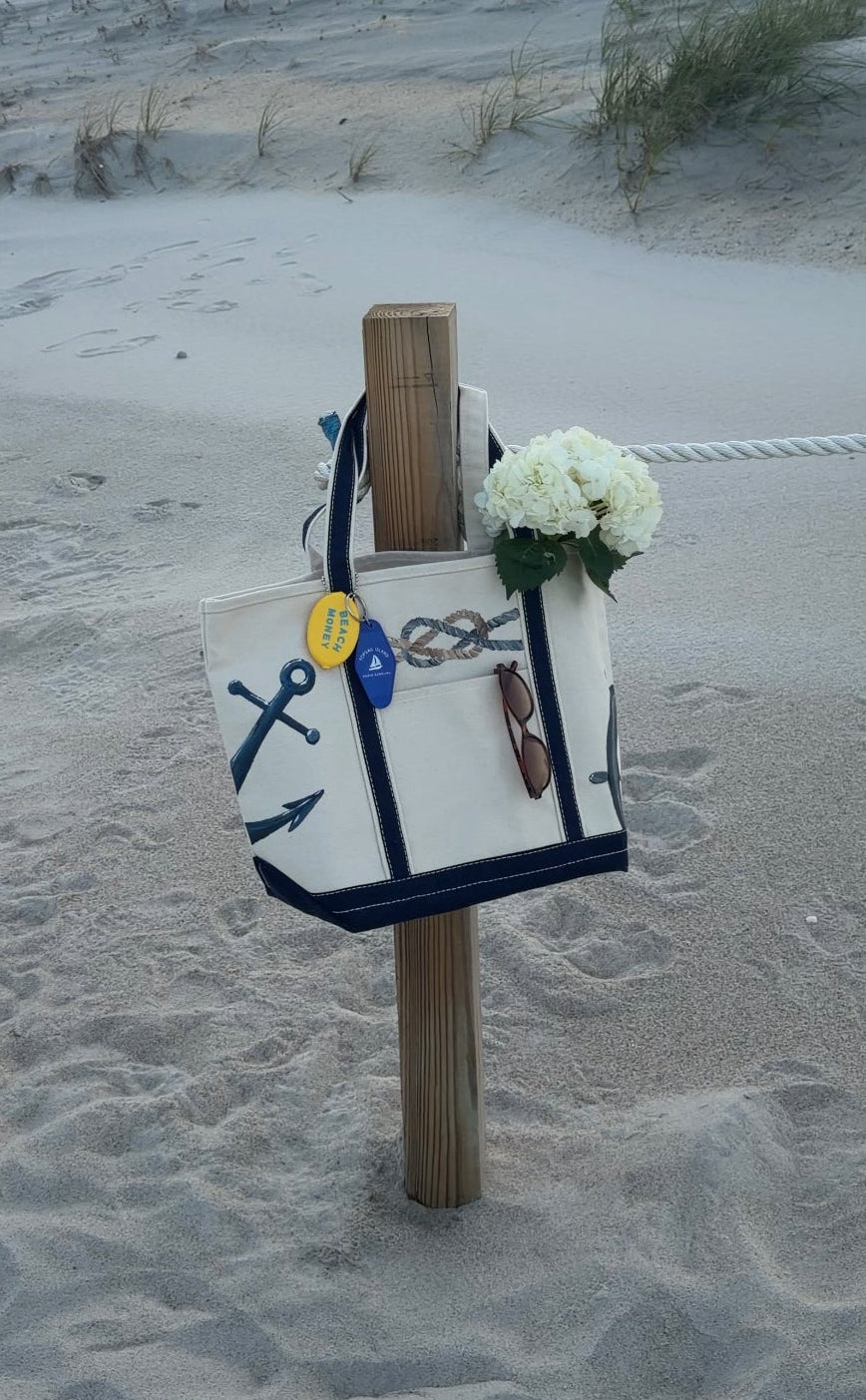 Custom Hand-Painted Medium Tote Bag