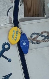 Topsail Island Motel Keychain