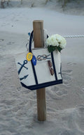 Nautical Inspired Hand-Painted Tote