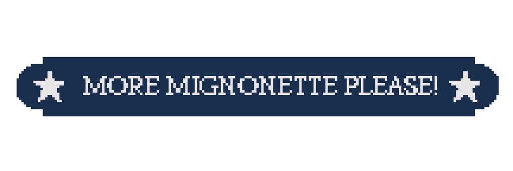 More Mignonette Please Needlepoint Canvas