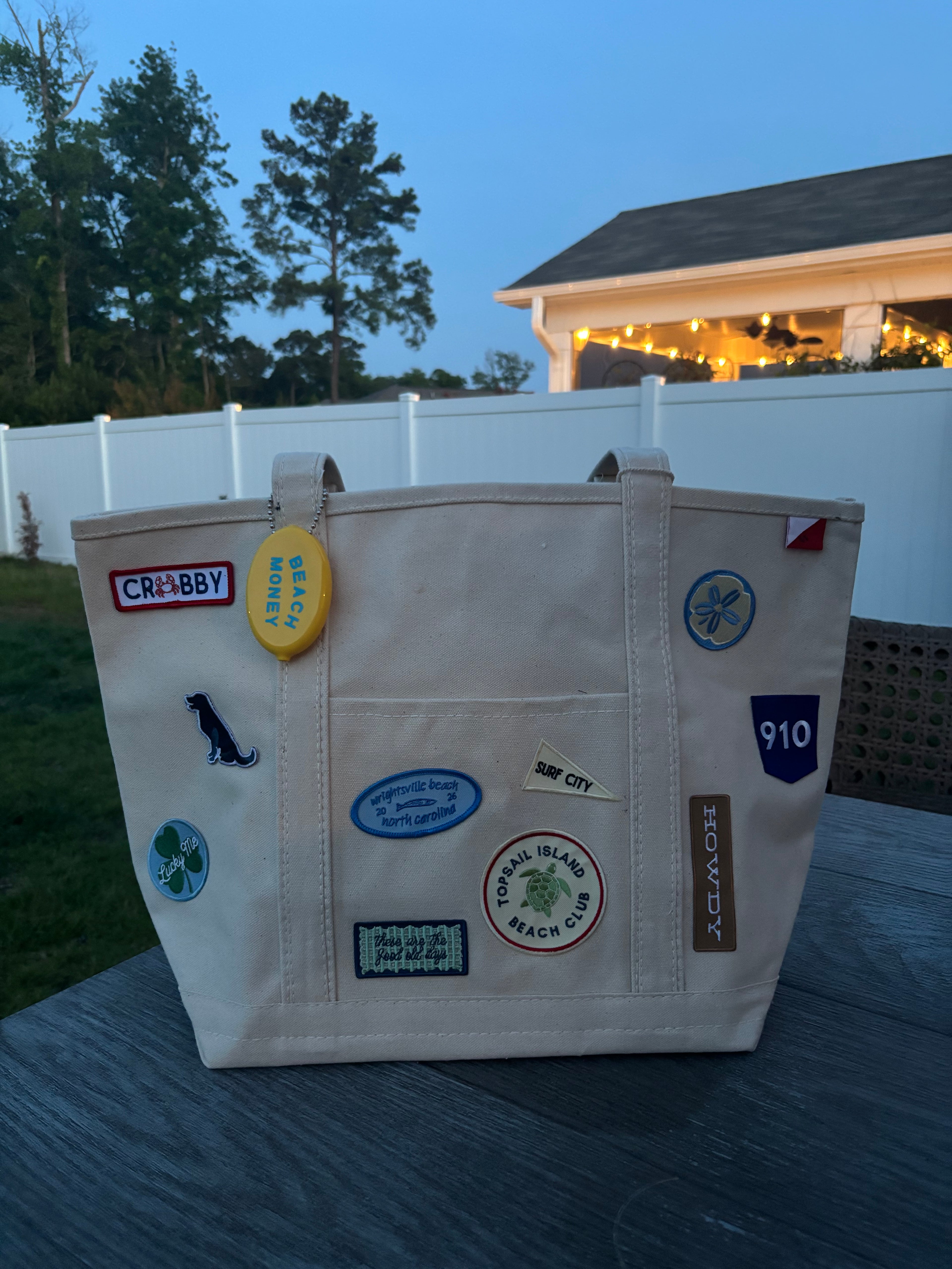 Custom Patch Medium Tote