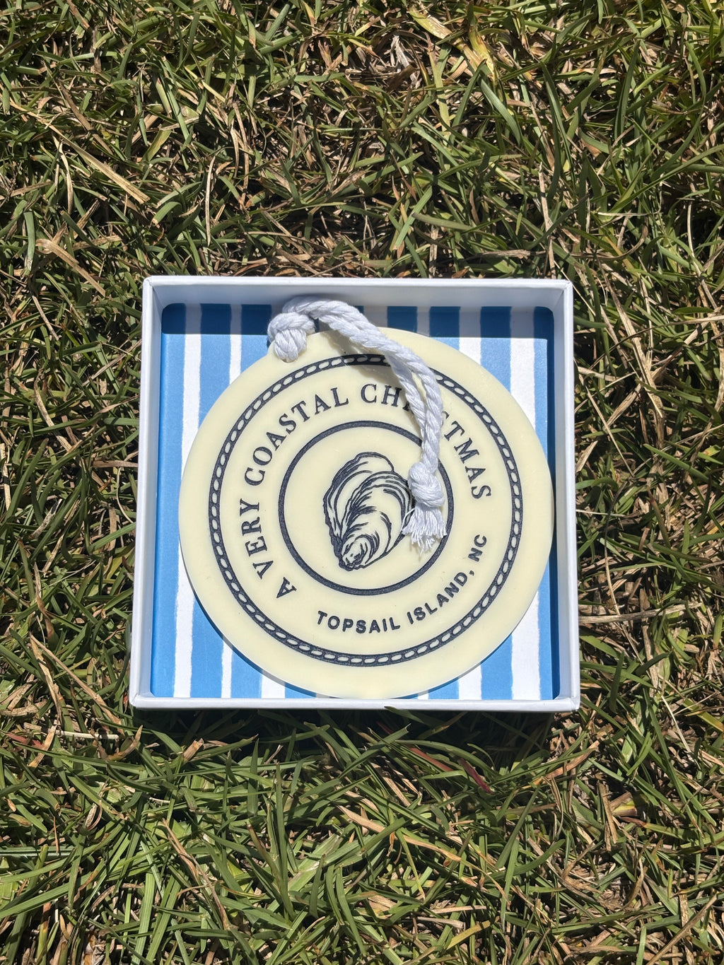Topsail Island, NC Coastal Christmas Ornament