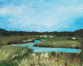 Green Marshland Print