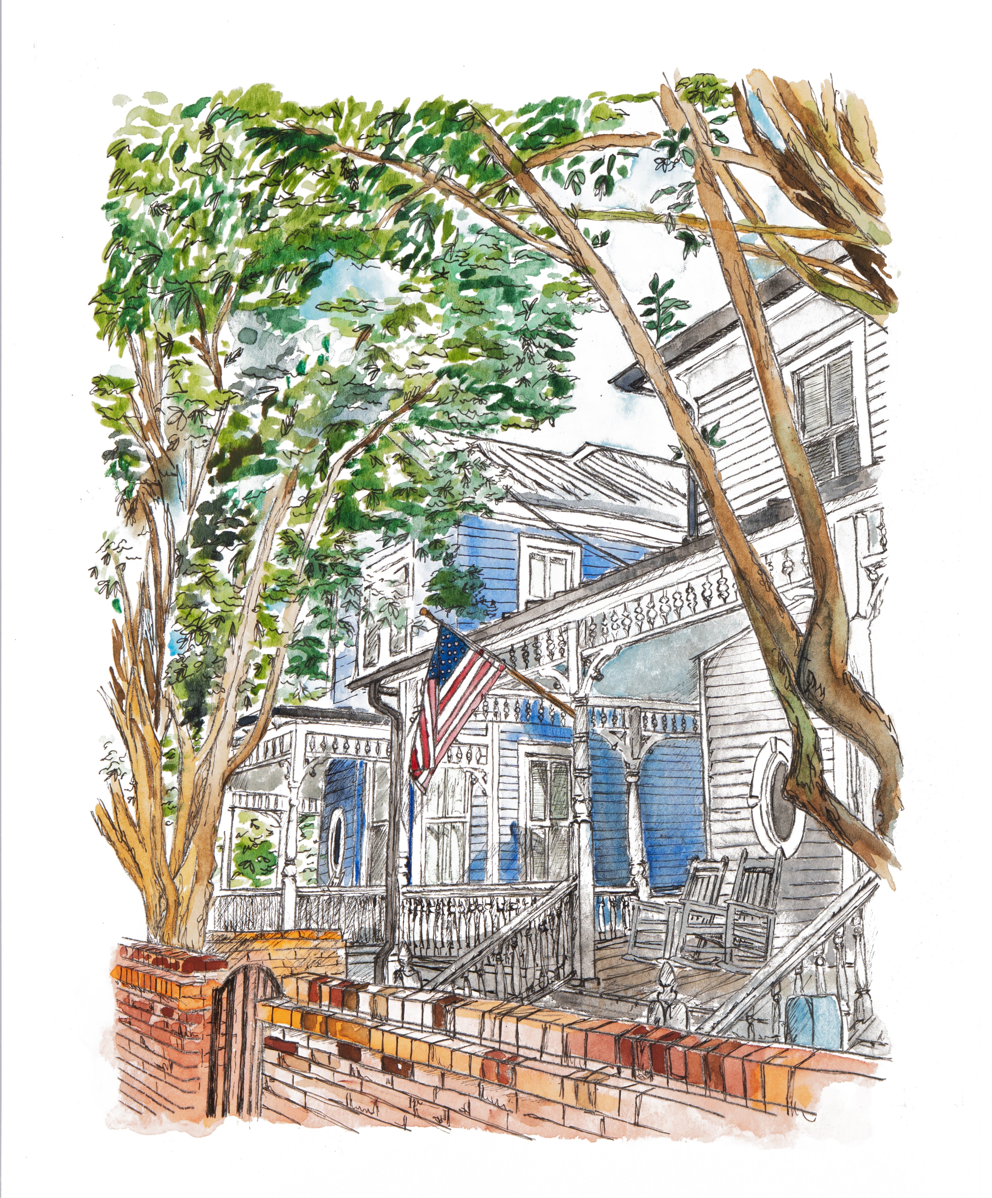 Downtown Wilmington Print