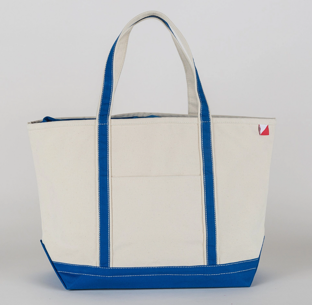 Large Custom Patch Tote Bag