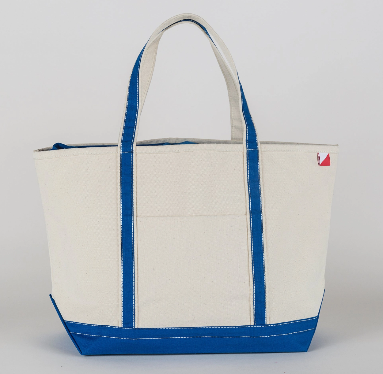 Large Custom Patch Tote Bag