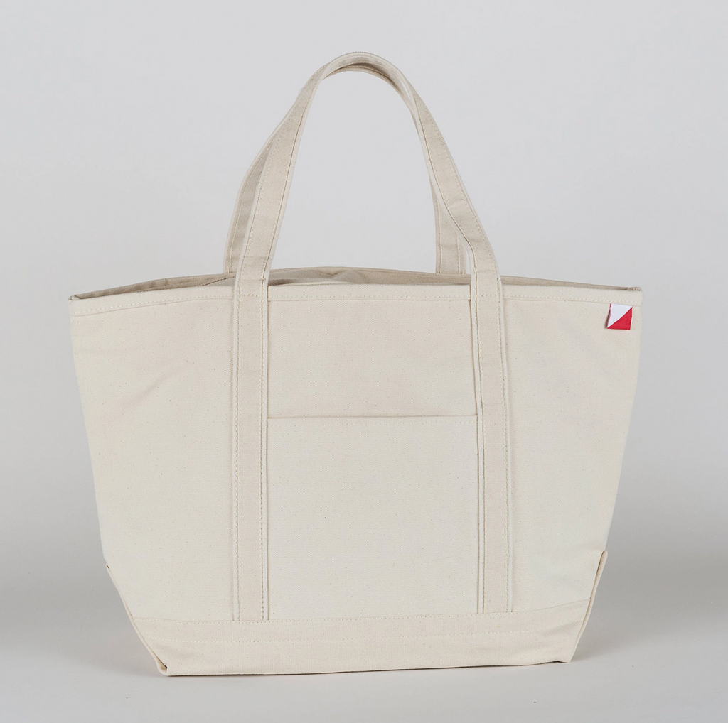 Large Custom Patch Tote Bag