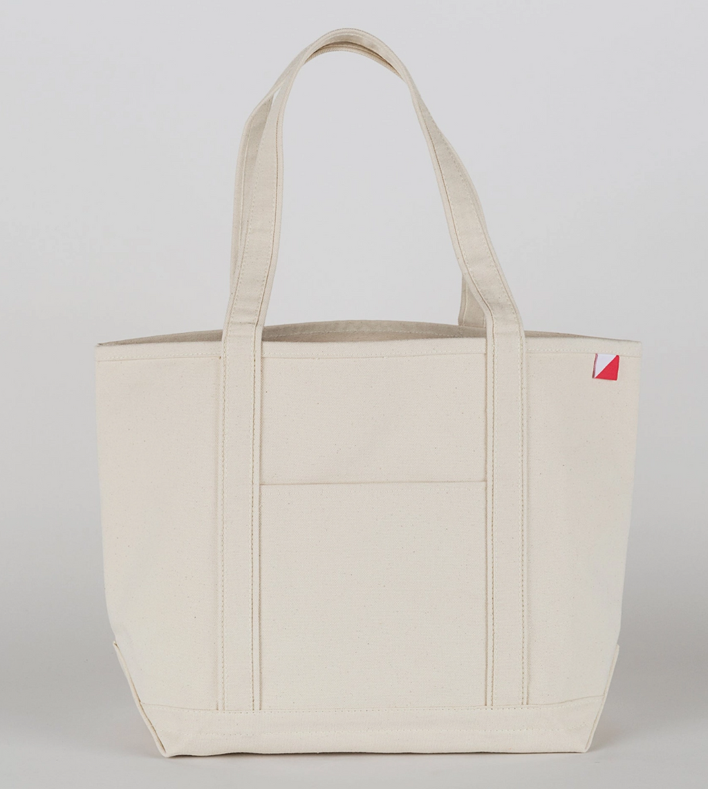 Large Custom Patch Tote Bag