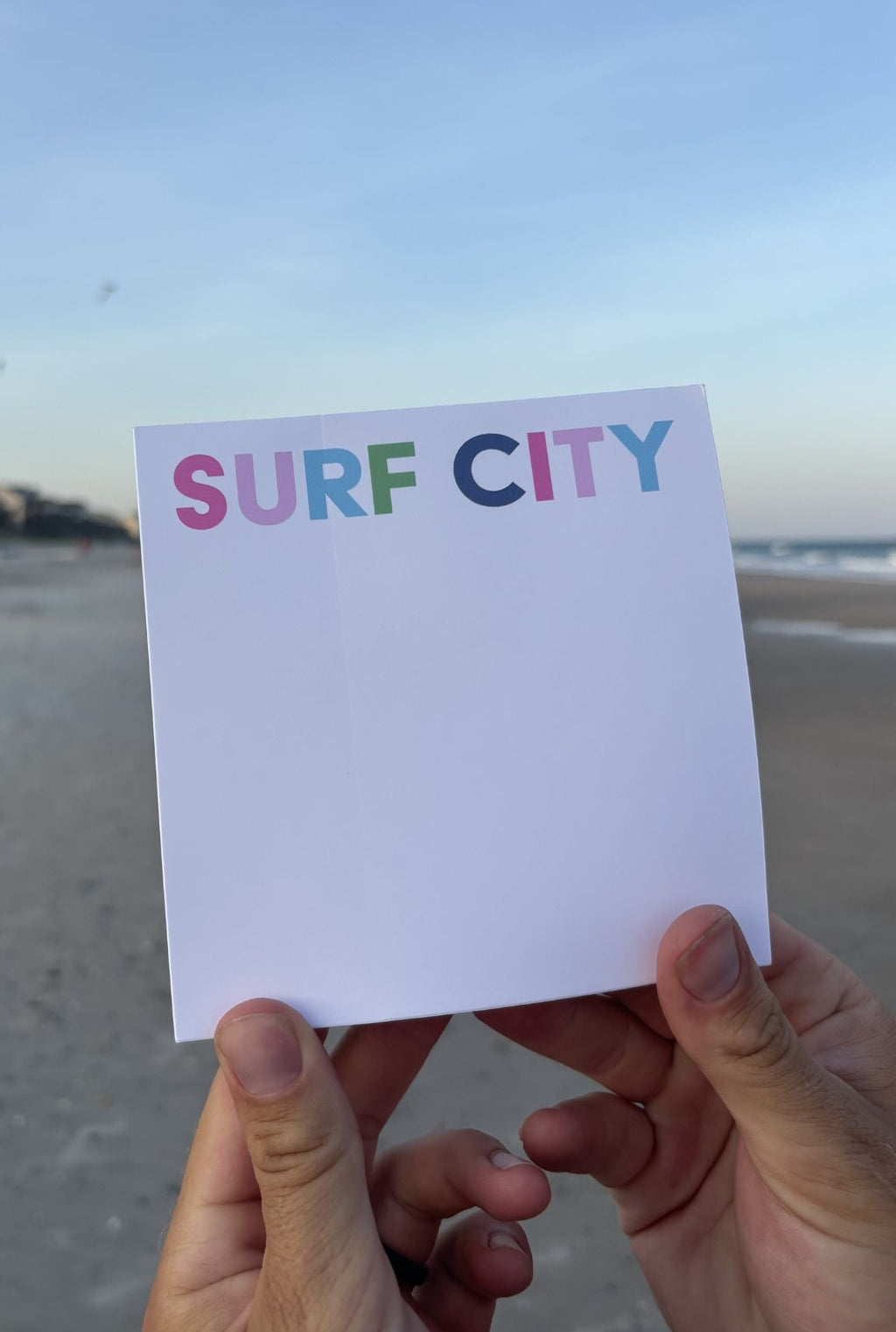 Surf City Multi-Color Notepad