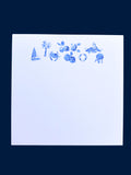 Coastal Motif Small Notepad