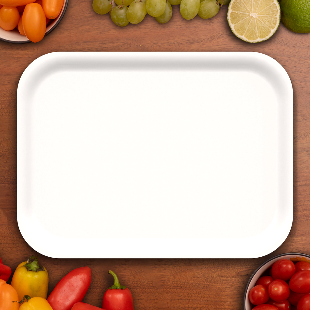 Custom Surf City Toile Serving Tray