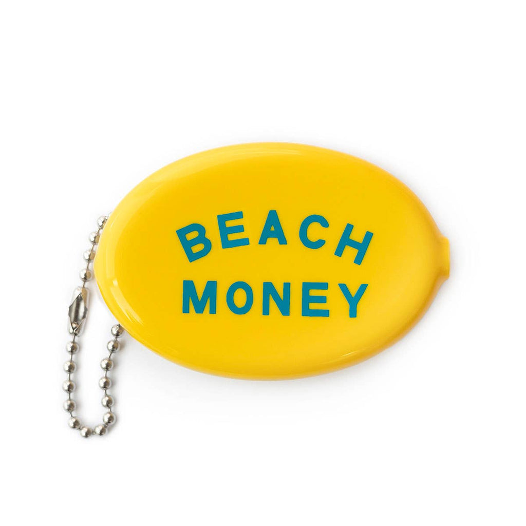 Beach Money Coin Pouch Keychain